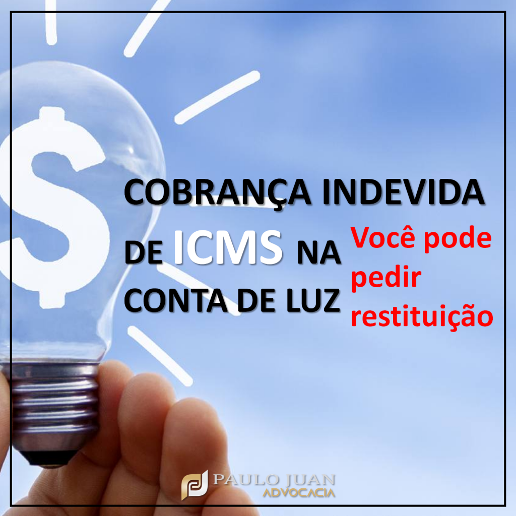 ICMS SOBRE CONTA DE ENERGIA