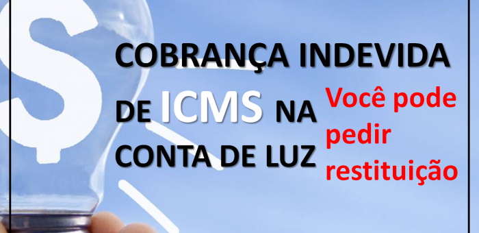 ICMS SOBRE CONTA DE ENERGIA