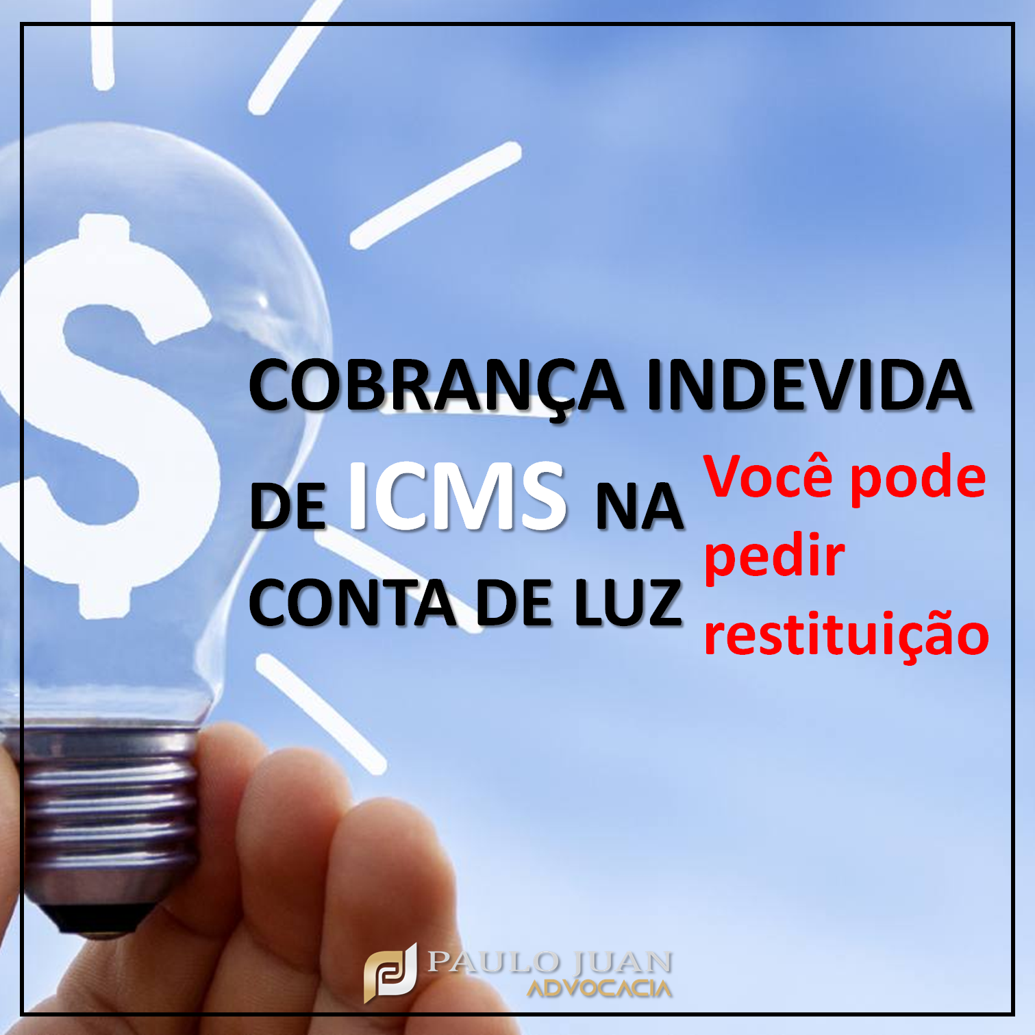 ICMS SOBRE CONTA DE ENERGIA – Alencar E Fonseca Advocacia E Consultoria